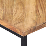 ZNTS Coffee Table 110x110x36 cm Solid Acacia Wood 247699