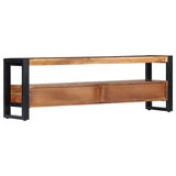 ZNTS TV Cabinet 140x30x45 cm Solid Acacia Wood 247736