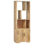 ZNTS Bookshelf 60x35x180 cm Solid Mango Wood 247481