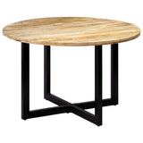 ZNTS Dining Table 120x73 cm Solid Mango Wood 247850