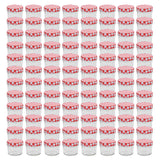 ZNTS Glass Jam Jars with White and Red Lids 96 pcs 110 ml 50791
