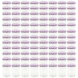 ZNTS Glass Jam Jars with White and Purple Lid 96 pcs 400 ml 50817