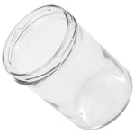 ZNTS Glass Jam Jars with White and Purple Lid 96 pcs 400 ml 50817