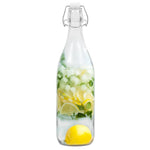 ZNTS Glass Bottle with Clip Closure 12 pcs 1 L 50826