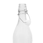 ZNTS Glass Bottle with Clip Closure 12 pcs 1 L 50826
