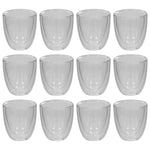 ZNTS Double Wall Thermo Glass for Espresso Coffee 12 pcs 80 ml 50832