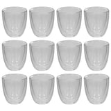 ZNTS Double Wall Thermo Glass for Espresso Coffee 12 pcs 80 ml 50832