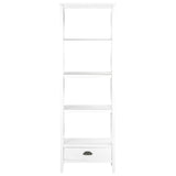 ZNTS Bookcase with 1 Drawer White 60x30x170 cm MDF 280035