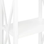 ZNTS Bookcase with 1 Drawer White 60x30x170 cm MDF 280035