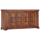 ZNTS Sideboard 170x40x85 cm Solid Acacia Wood 248006