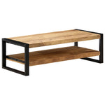 ZNTS Coffee Table 120x60x40 cm Solid Mango Wood 248016