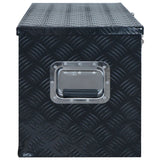 ZNTS Aluminium Box 1085x370x400 mm Black 144846