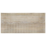 ZNTS Coffee Table White 110x50x40 cm Solid Mango Wood 248097