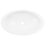 ZNTS Wash Basin 59.3x35.1x10.7 cm Mineral Cast/Marble Cast White 144069