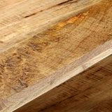 ZNTS TV Cabinet 130x40x40 cm Solid Mango Wood 247883