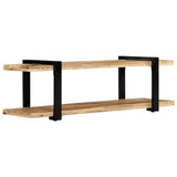 ZNTS TV Cabinet 130x40x40 cm Solid Mango Wood 247883