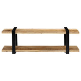 ZNTS TV Cabinet 130x40x40 cm Solid Mango Wood 247883