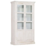 ZNTS Highboard 100x40x180 cm Solid Acacia Wood 247892