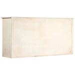 ZNTS Sideboard White 160x40x80 cm Solid Mango Wood 247663