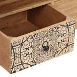 ZNTS TV Cabinet 140x30x40 cm Solid Mango Wood 249856