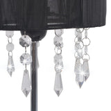ZNTS Desk Lamp Black Round E27 281587