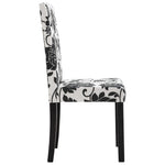 ZNTS Dining Chairs 2 pcs Black Fabric 249186