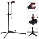 ZNTS Bike Repair Stand 104x68x cm Steel Black 144920