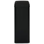 ZNTS Automatic Sensor Dustbin Black Steel 70 L 50925