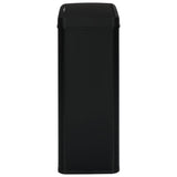 ZNTS Automatic Sensor Dustbin Black Steel 70 L 50925