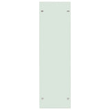 ZNTS Firewood Rack White 40x35x120 cm Glass 282836