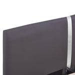 ZNTS Bed Frame Grey Faux Leather 180x200 cm 6FT Super King 281020