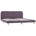 ZNTS Bed Frame Taupe Fabric 180x200 cm 6FT Super King 281070