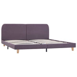 ZNTS Bed Frame Taupe Fabric 180x200 cm 6FT Super King 281070