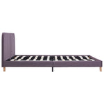 ZNTS Bed Frame Taupe Fabric 180x200 cm 6FT Super King 281070