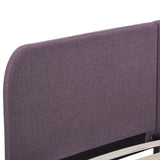 ZNTS Bed Frame Taupe Fabric 180x200 cm 6FT Super King 281070