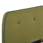 ZNTS Bed Frame Green Fabric 180x200 cm 6FT Super King 281115