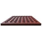 ZNTS Fall Protection Tiles 24 pcs Rubber 50x50x3 cm Red 276272