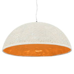 ZNTS Pendant Lamp White and Gold 70 cm E27 50939
