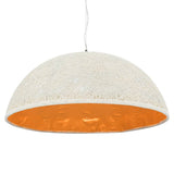 ZNTS Pendant Lamp White and Gold 70 cm E27 50939