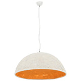 ZNTS Pendant Lamp White and Gold 70 cm E27 50939