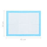 ZNTS Pet Training Pads 400 pcs 45x33 cm Non Woven Fabric 170756