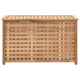 ZNTS Laundry Chest 77.5x37.5x46.5 cm Solid Walnut Wood 247602