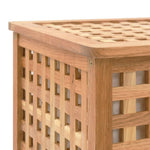 ZNTS Laundry Chest 77.5x37.5x46.5 cm Solid Walnut Wood 247602