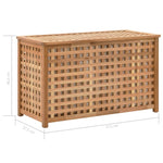 ZNTS Laundry Chest 77.5x37.5x46.5 cm Solid Walnut Wood 247602