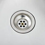 ZNTS Handmade Kitchen Sink Stainless Steel 145078