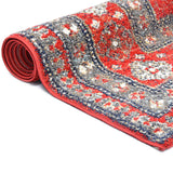 ZNTS Rug Red 120x170 cm PP 134290