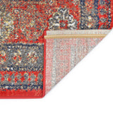 ZNTS Rug Red 120x170 cm PP 134290