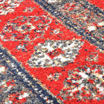 ZNTS Rug Red 140x200 cm PP 134291