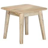 ZNTS Coffee Table 45x45x40 cm Solid Mango Wood 282715