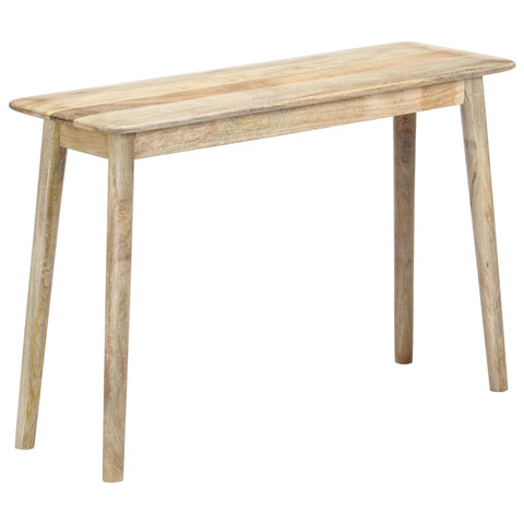 ZNTS Console Table 115x40x76 cm Solid Mango Wood 282717